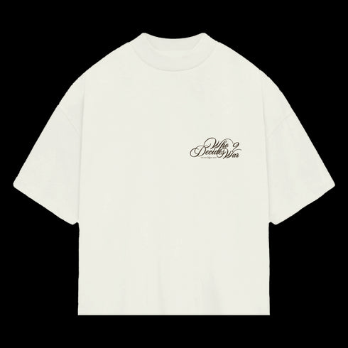 VISION FRACTURED TEE - CREAM